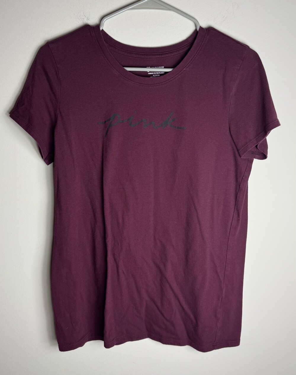 Purple Medium T-shirt Short Sleeve Casual Top